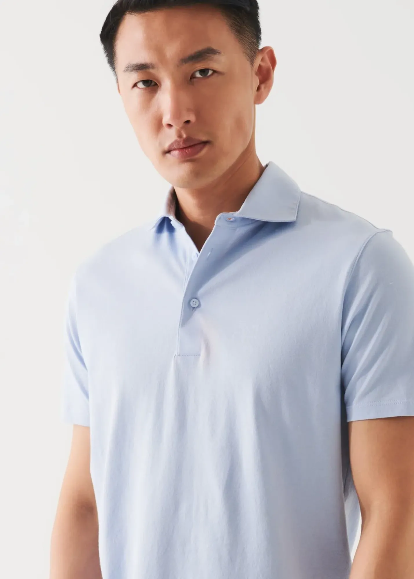 PATRICK ASSARAF Mercerized Pima Cotton Polo|Men Polos