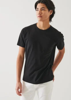PATRICK ASSARAF Mercerized Pima Cotton T-Shirt|Men T-Shirts