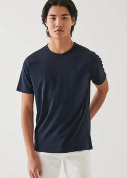 PATRICK ASSARAF Mercerized Pima Cotton T-Shirt|Men T-Shirts