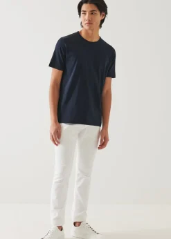 PATRICK ASSARAF Mercerized Pima Cotton T-Shirt|Men T-Shirts