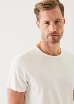 PATRICK ASSARAF Mercerized Pima Cotton T-Shirt|Men T-Shirts