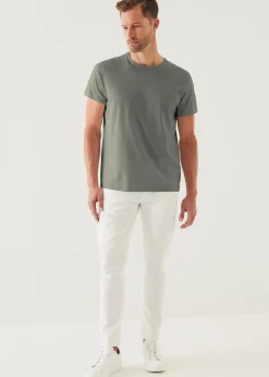 PATRICK ASSARAF Mercerized Pima Cotton T-Shirt|Men T-Shirts