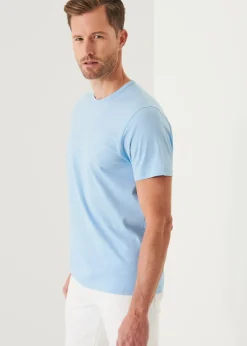 PATRICK ASSARAF Mercerized Pima Cotton T-Shirt|Men T-Shirts