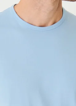 PATRICK ASSARAF Mercerized Pima Cotton T-Shirt|Men T-Shirts
