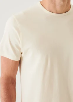 PATRICK ASSARAF Mercerized Pima Cotton T-Shirt|Men T-Shirts