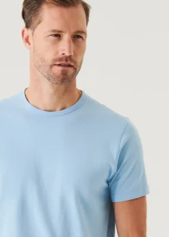 PATRICK ASSARAF Mercerized Pima Cotton T-Shirt|Men T-Shirts