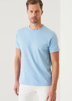 PATRICK ASSARAF Mercerized Pima Cotton T-Shirt|Men T-Shirts