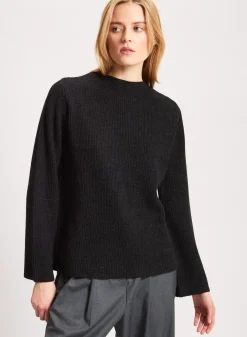PATRICK ASSARAF Merino Mock Neck Sweater|Women Knitwear