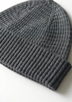 PATRICK ASSARAF Merino Waffle Beanie|Men Knitwear
