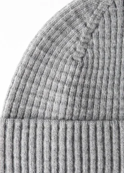 PATRICK ASSARAF Merino Waffle Beanie|Men Knitwear