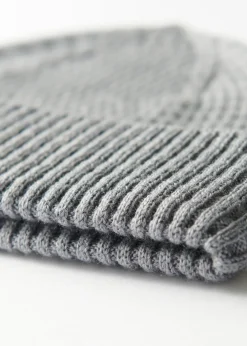 PATRICK ASSARAF Merino Waffle Beanie|Men Knitwear
