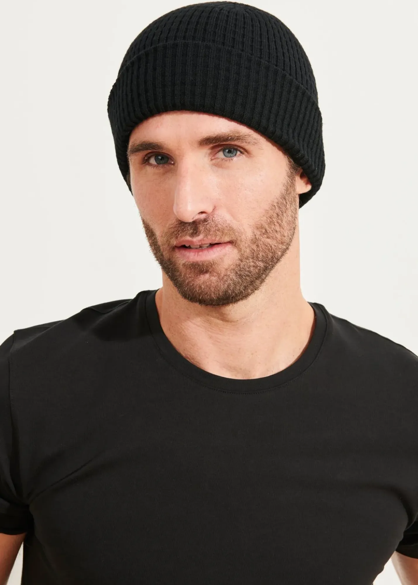 PATRICK ASSARAF Merino Waffle Beanie|Men Outerwear