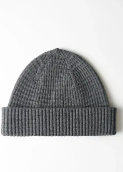 PATRICK ASSARAF Merino Waffle Beanie|Men Outerwear