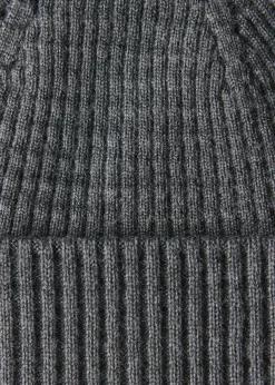 PATRICK ASSARAF Merino Waffle Beanie|Men Outerwear