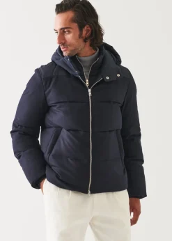 PATRICK ASSARAF Mix Media Quilted Bomber|Men Outerwear