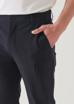 PATRICK ASSARAF Nucleo Nylon Stretch Cargo Pant|Men Bottoms
