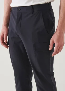 PATRICK ASSARAF Nucleo Nylon Stretch Cargo Pant|Men Bottoms