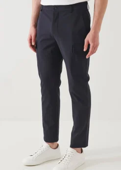 PATRICK ASSARAF Nucleo Nylon Stretch Cargo Pant|Men Bottoms
