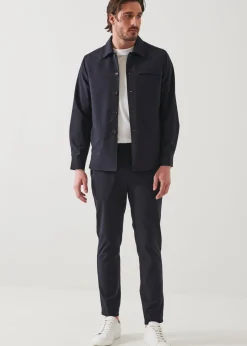 PATRICK ASSARAF Nucleo Nylon Stretch Chino Pant|Men Bottoms