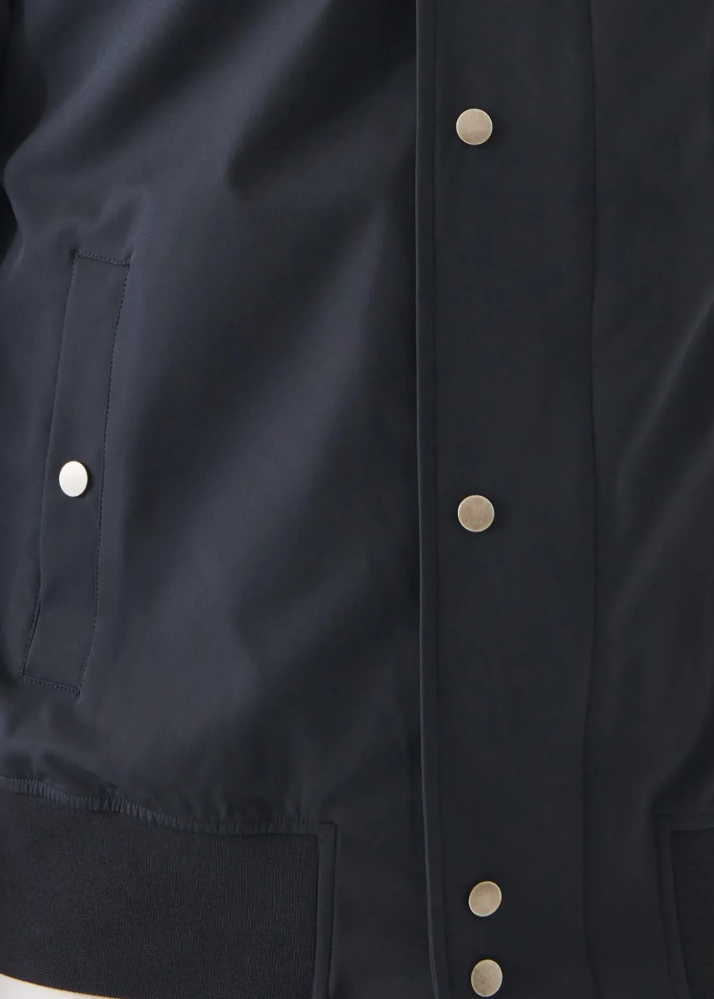 PATRICK ASSARAF Nylon Stretch Bomber Jacket|Men Outerwear