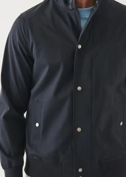 PATRICK ASSARAF Nylon Stretch Bomber Jacket|Men Outerwear