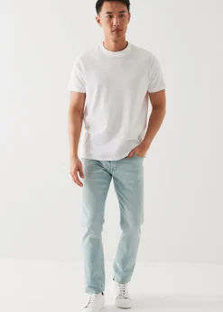 PATRICK ASSARAF Organic Pima Cotton High Neck T-Shirt|Men T-Shirts