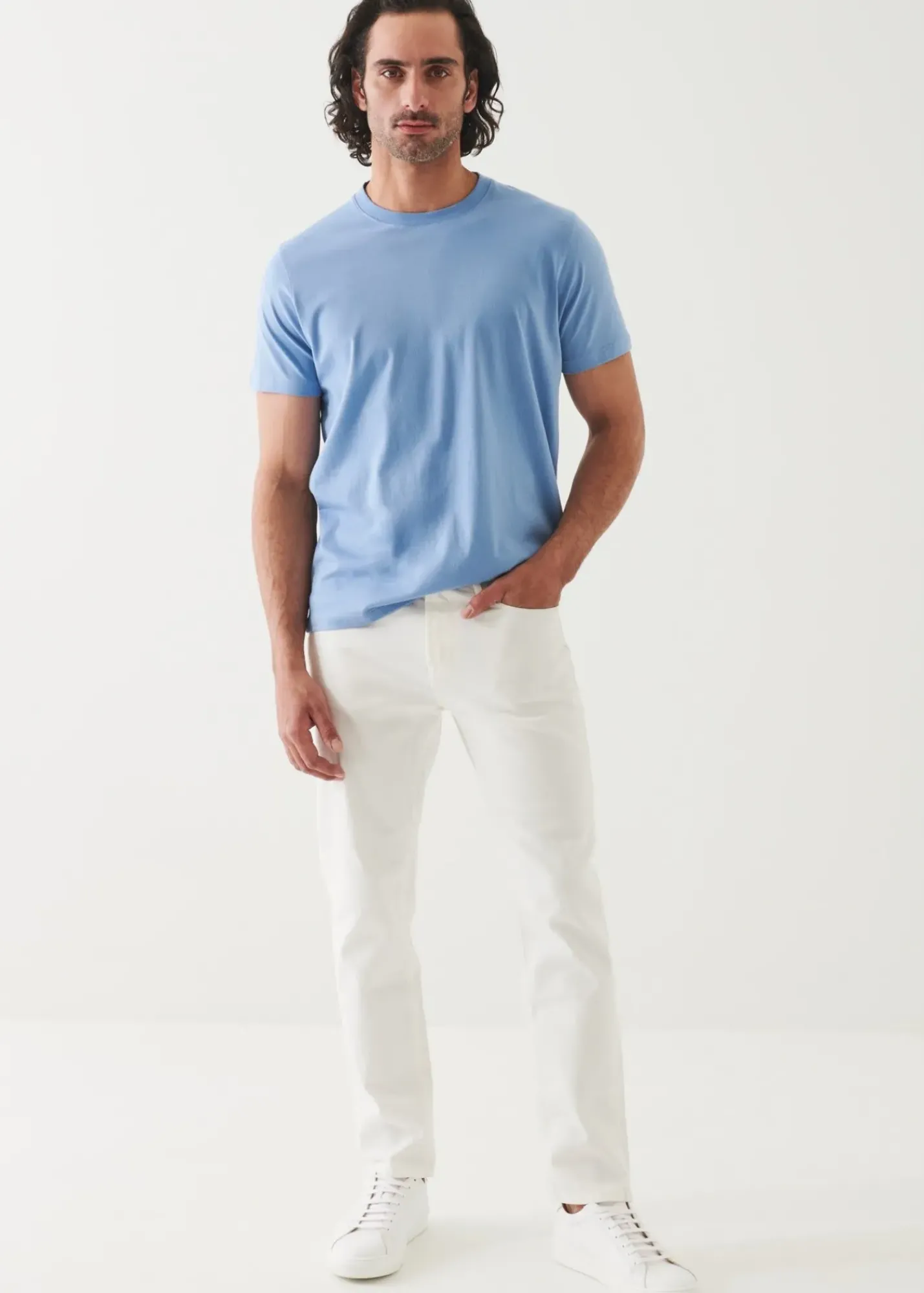 PATRICK ASSARAF Organic Pima Cotton T-Shirt|Men T-Shirts