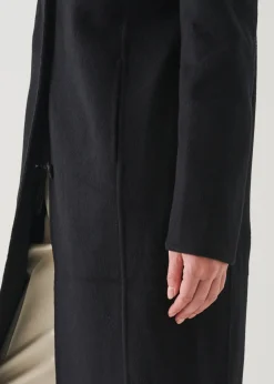 PATRICK ASSARAF Oversized Single Breasted Wool Coat|Women Outerwear