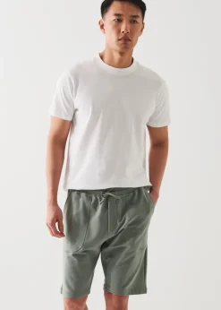 PATRICK ASSARAF Pima Cotton French Terry Drawstring Short|Men Bottoms