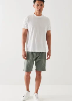 PATRICK ASSARAF Pima Cotton French Terry Drawstring Short|Men Bottoms