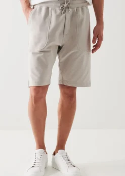 PATRICK ASSARAF Pima Cotton French Terry Drawstring Short|Men Bottoms