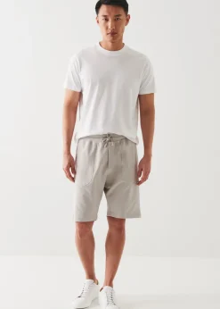 PATRICK ASSARAF Pima Cotton French Terry Drawstring Short|Men Bottoms