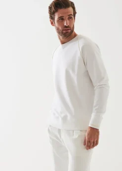 PATRICK ASSARAF Pima Cotton French Terry Quarter Zip|Men Sweatshirts & Hoodies