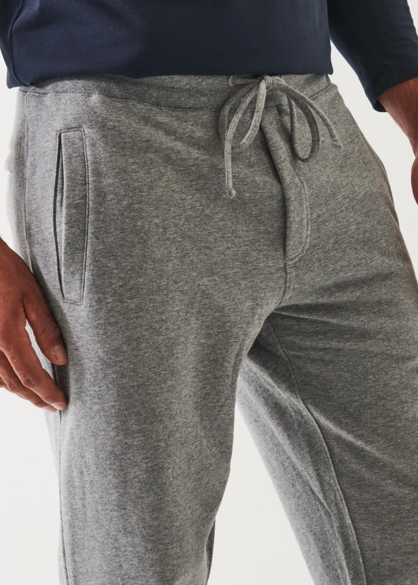 PATRICK ASSARAF Pima Cotton French Terry Fleece Jogger|Men Bottoms