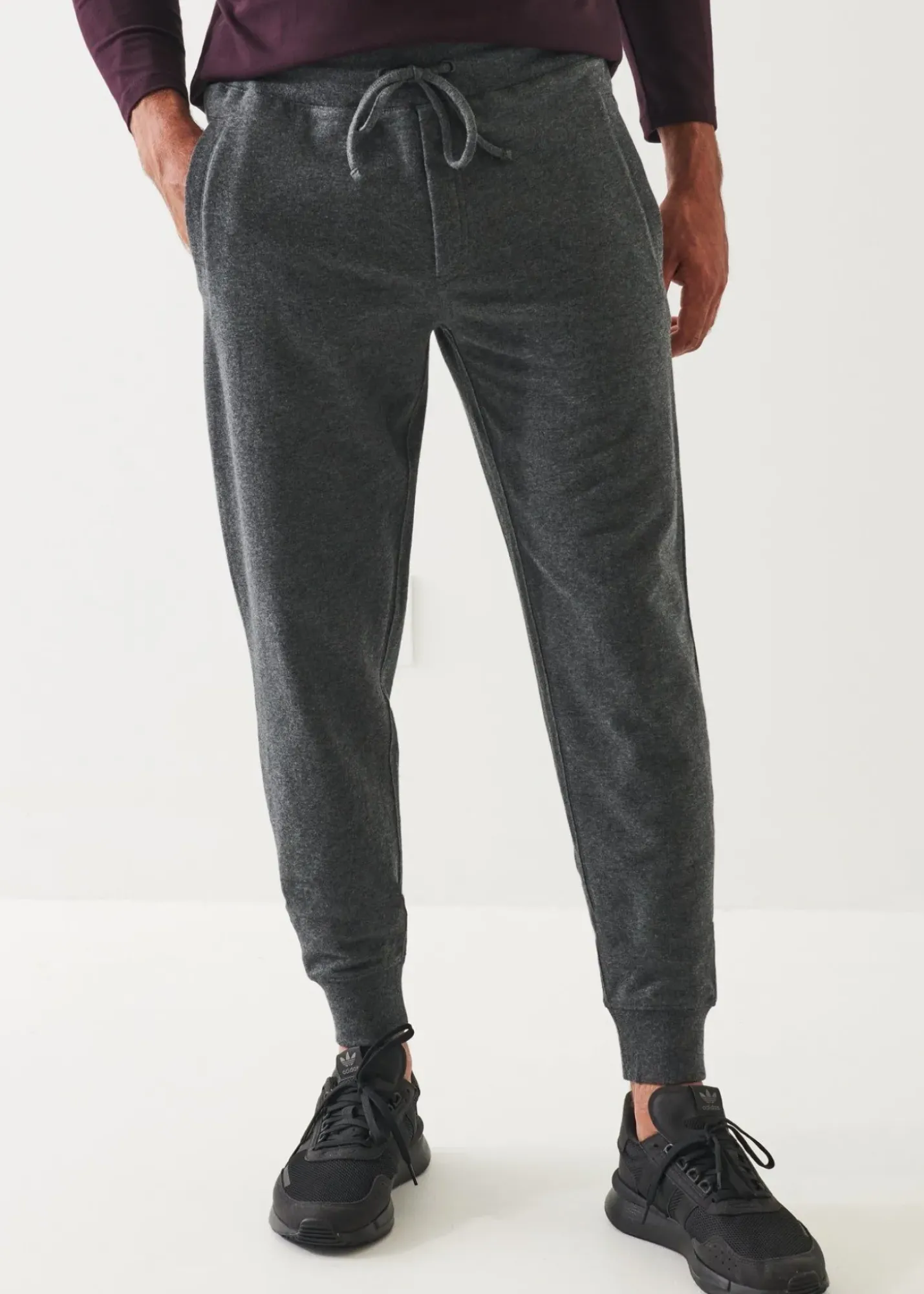 PATRICK ASSARAF Pima Cotton French Terry Fleece Jogger|Men Bottoms