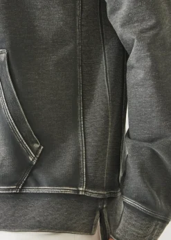 PATRICK ASSARAF Pima Cotton French Terry Vintage Wash Hoodie|Men Sweatshirts & Hoodies