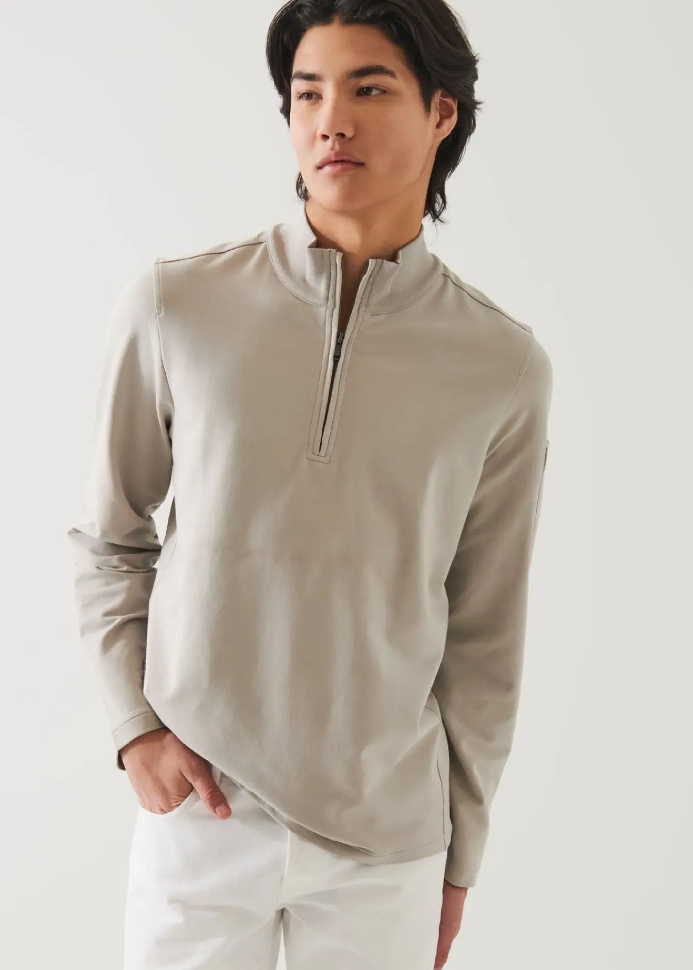 PATRICK ASSARAF Pima Cotton French Terry Graphic Hoodie|Men Sweatshirts & Hoodies
