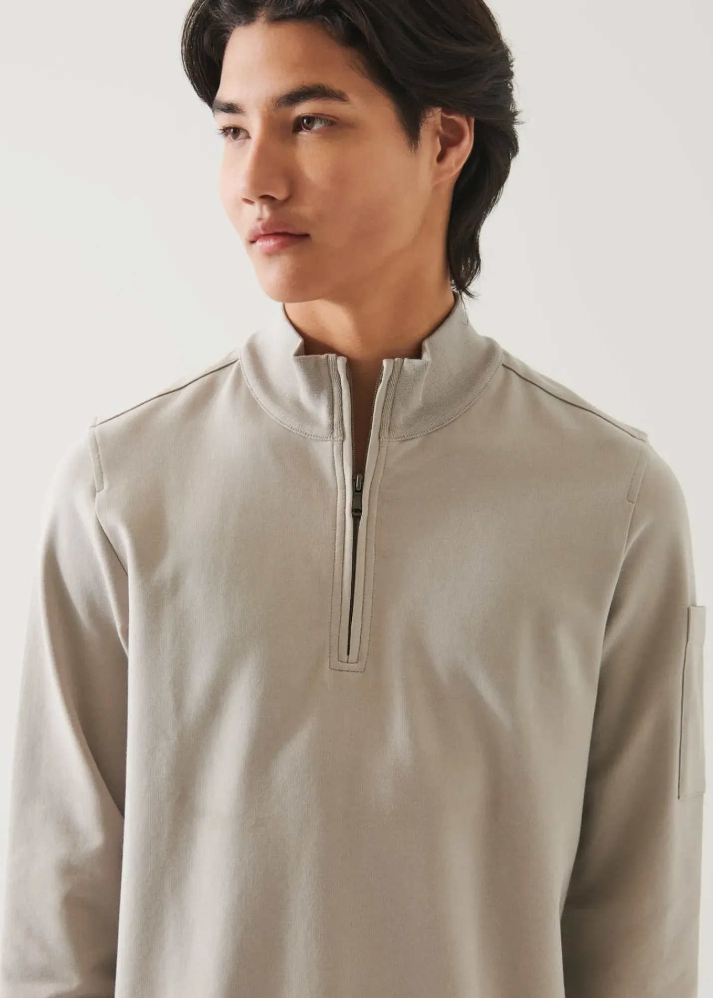 PATRICK ASSARAF Pima Cotton French Terry Graphic Hoodie|Men Sweatshirts & Hoodies