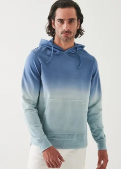 PATRICK ASSARAF Pima Cotton French Terry Mineral Wash Sweatshirt|Men Sweatshirts & Hoodies