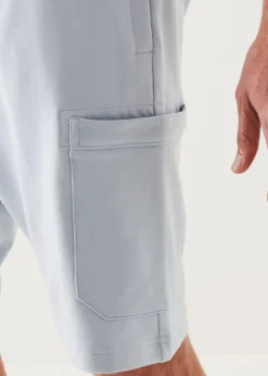 PATRICK ASSARAF Pima Cotton French Terry Cargo Short|Men Bottoms