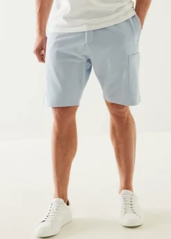 PATRICK ASSARAF Pima Cotton French Terry Cargo Short|Men Bottoms