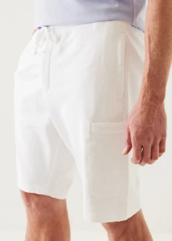 PATRICK ASSARAF Pima Cotton French Terry Cargo Short|Men Bottoms