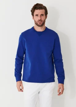 PATRICK ASSARAF Pima Cotton French Terry Sweatshirt|Men Sweatshirts & Hoodies