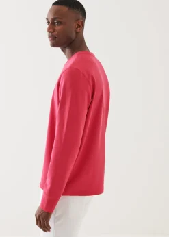 PATRICK ASSARAF Pima Cotton French Terry Sweatshirt|Men Sweatshirts & Hoodies