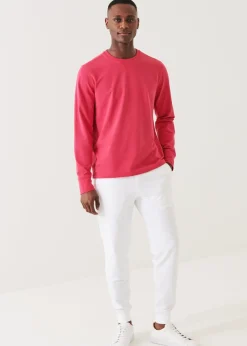 PATRICK ASSARAF Pima Cotton French Terry Sweatshirt|Men Sweatshirts & Hoodies