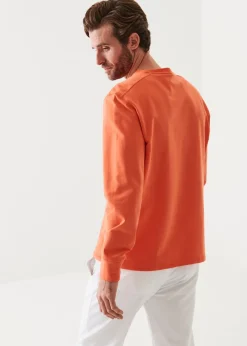 PATRICK ASSARAF Pima Cotton French Terry Sweatshirt|Men Sweatshirts & Hoodies