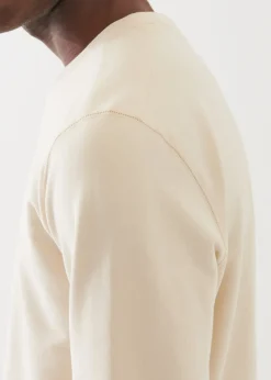 PATRICK ASSARAF Pima Cotton French Terry Sweatshirt|Men Sweatshirts & Hoodies