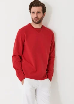PATRICK ASSARAF Pima Cotton French Terry Sweatshirt|Men Sweatshirts & Hoodies