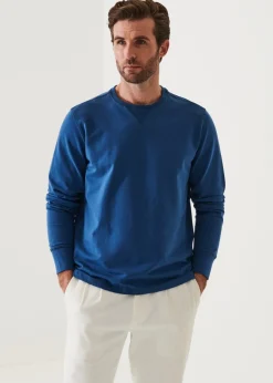 PATRICK ASSARAF Pima Cotton French Terry Sweatshirt|Men Sweatshirts & Hoodies
