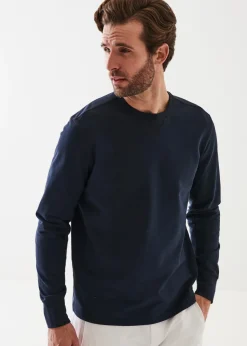 PATRICK ASSARAF Pima Cotton French Terry Sweatshirt|Men Sweatshirts & Hoodies